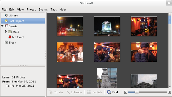 Shotwell, the friendliest Photo Manager this side of Unix.