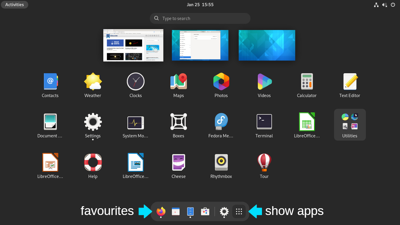 application view
