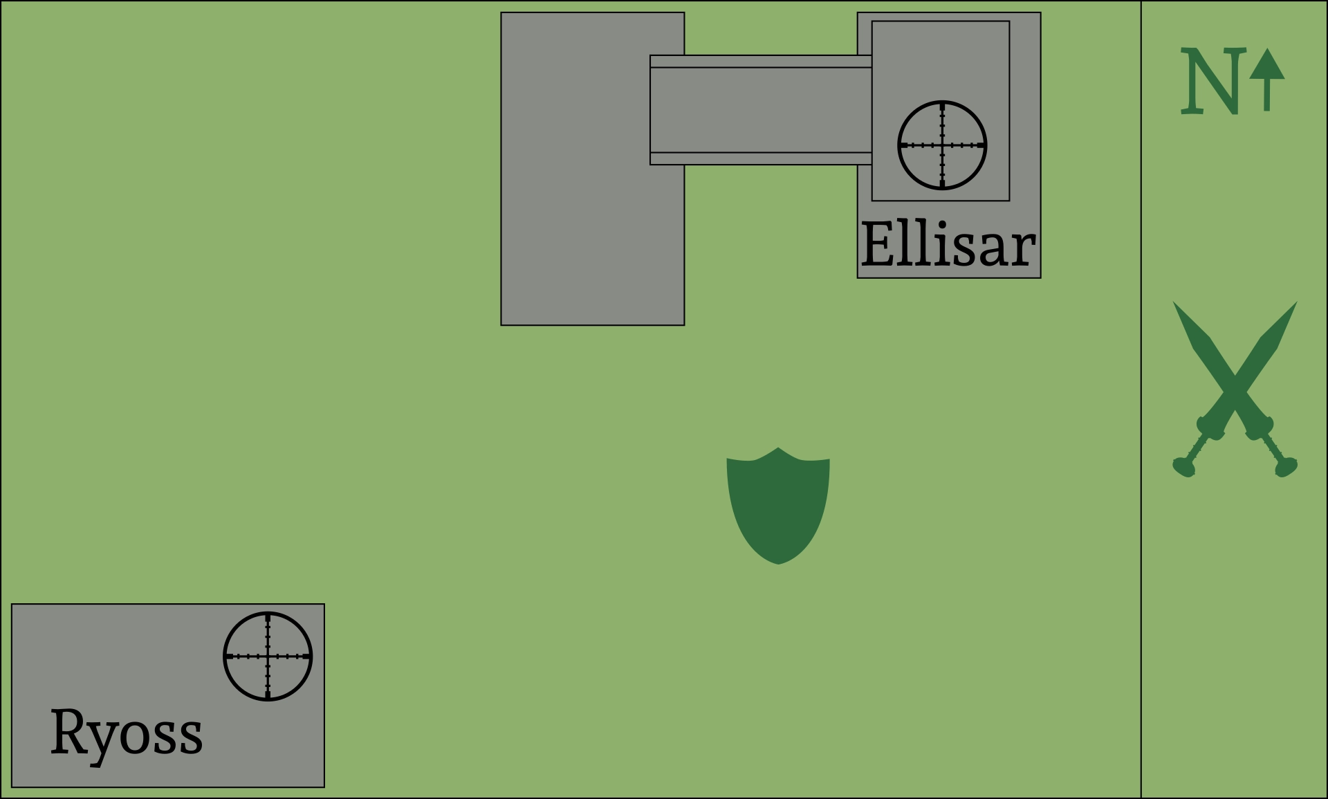 Battle map for scenario 001