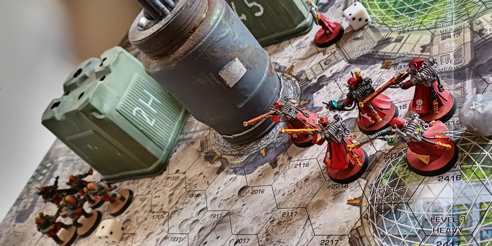 Charging into action