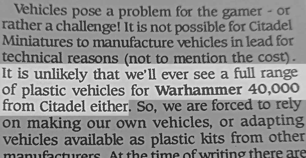 The author writes that it is probable that Citadel will never be able to produce vehicles due to production limitations and cost.